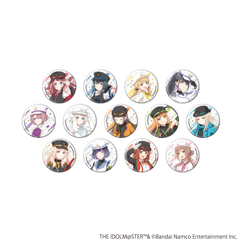 缶バッジ「学園アイドルマスター」05/駅員風衣装ver. トレーディング(全13種)(描き下ろしイラスト) - 公式商品画像 | AniSmile