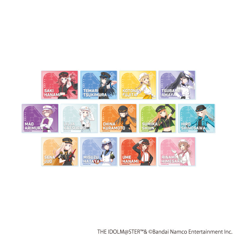 缶バッジ「学園アイドルマスター」05/駅員風衣装ver. トレーディング(全13種)(描き下ろしイラスト) 画像 2 | AniSmile