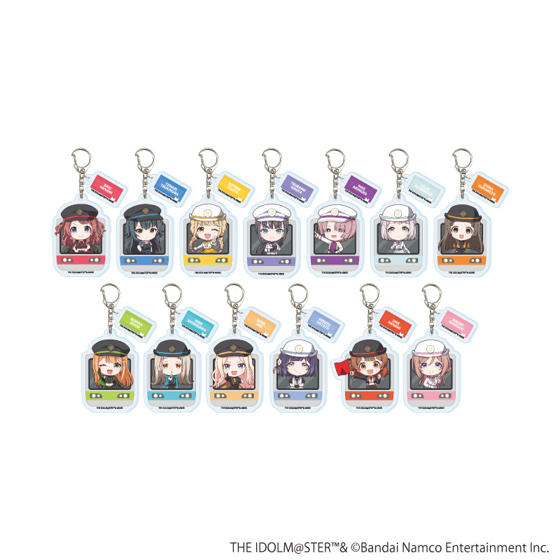 缶バッジ「学園アイドルマスター」05/駅員風衣装ver. トレーディング(全13種)(描き下ろしイラスト) 画像 5 | AniSmile