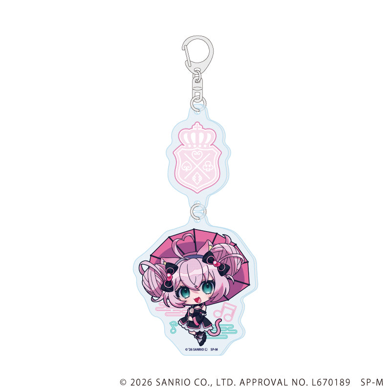 連結アクリルキーホルダー「SHOW BY ROCK!!」15/ロージア(ミニキャライラスト) - 公式商品画像 | AniSmile