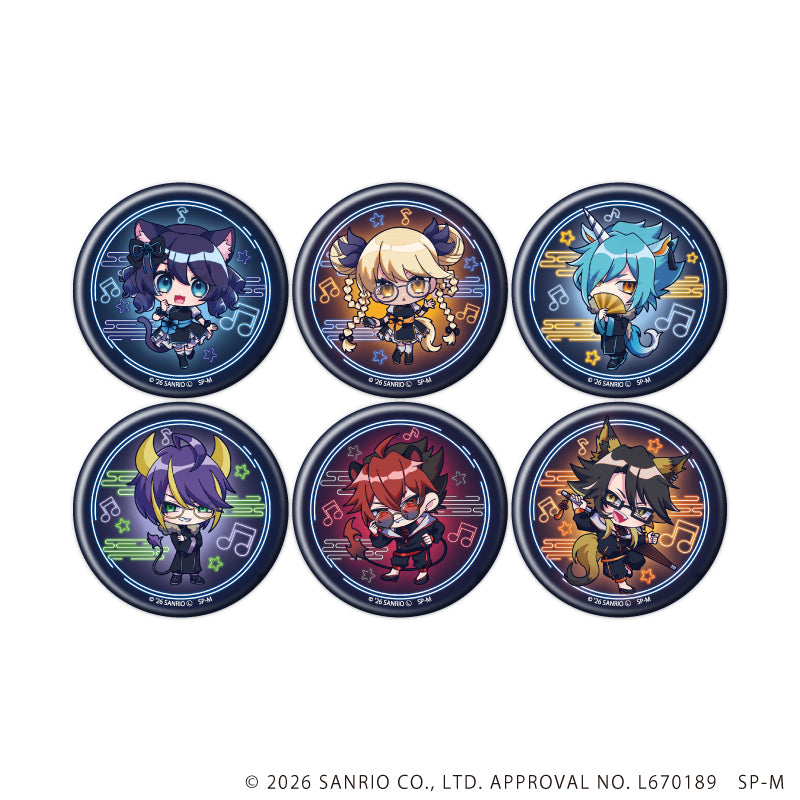 缶バッジ「SHOW BY ROCK!!」53/ブラインド(全6種)(ミニキャライラスト) - 公式商品画像 | AniSmile