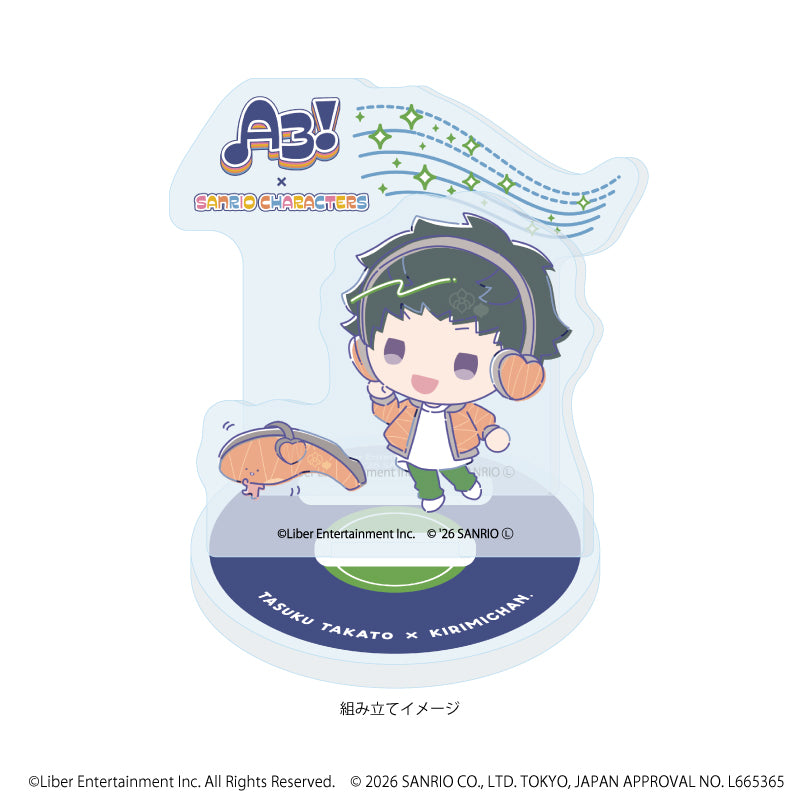 アクリルスタンドプレート「A3!×Sanrio characters」44/高遠 丞×KIRIMIちゃん.(コラボイラスト) 画像 2 | AniSmile