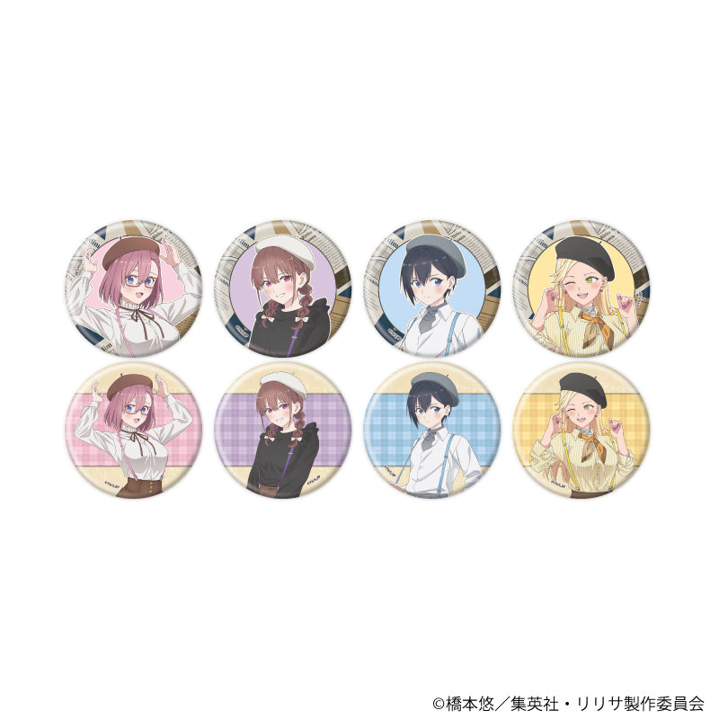 缶バッジ「2.5次元の誘惑」13/ベレー×サスペンダーver. ブラインド(全8種)(描き下ろしイラスト) - 公式商品画像 | AniSmile