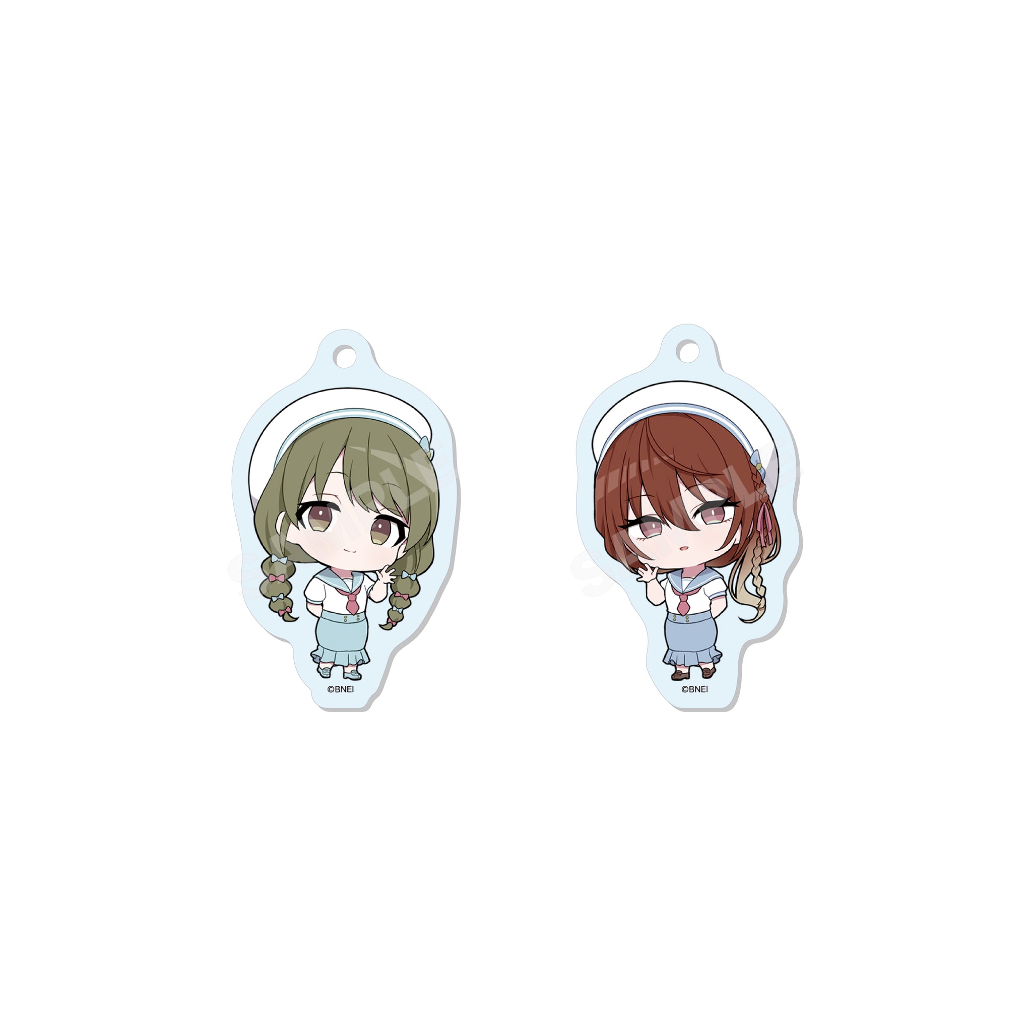 アイドルマスター シャイニーカラーズ パステルマリンルックver. めじるしアクリルチャーム /02 BOXB 全10種 画像 4 | AniSmile