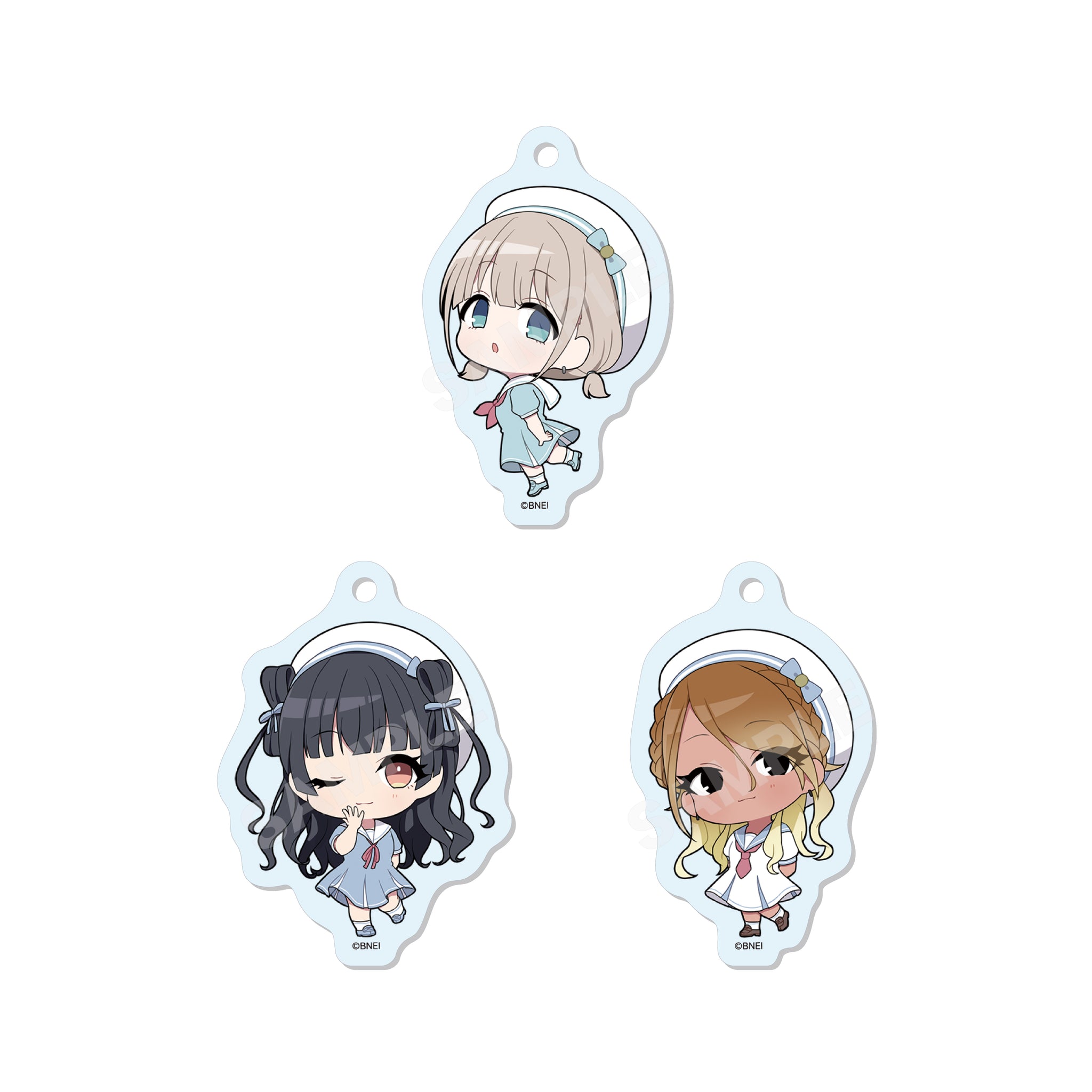 アイドルマスター シャイニーカラーズ パステルマリンルックver. めじるしアクリルチャーム /01 BOXA 全9種 画像 3 | AniSmile