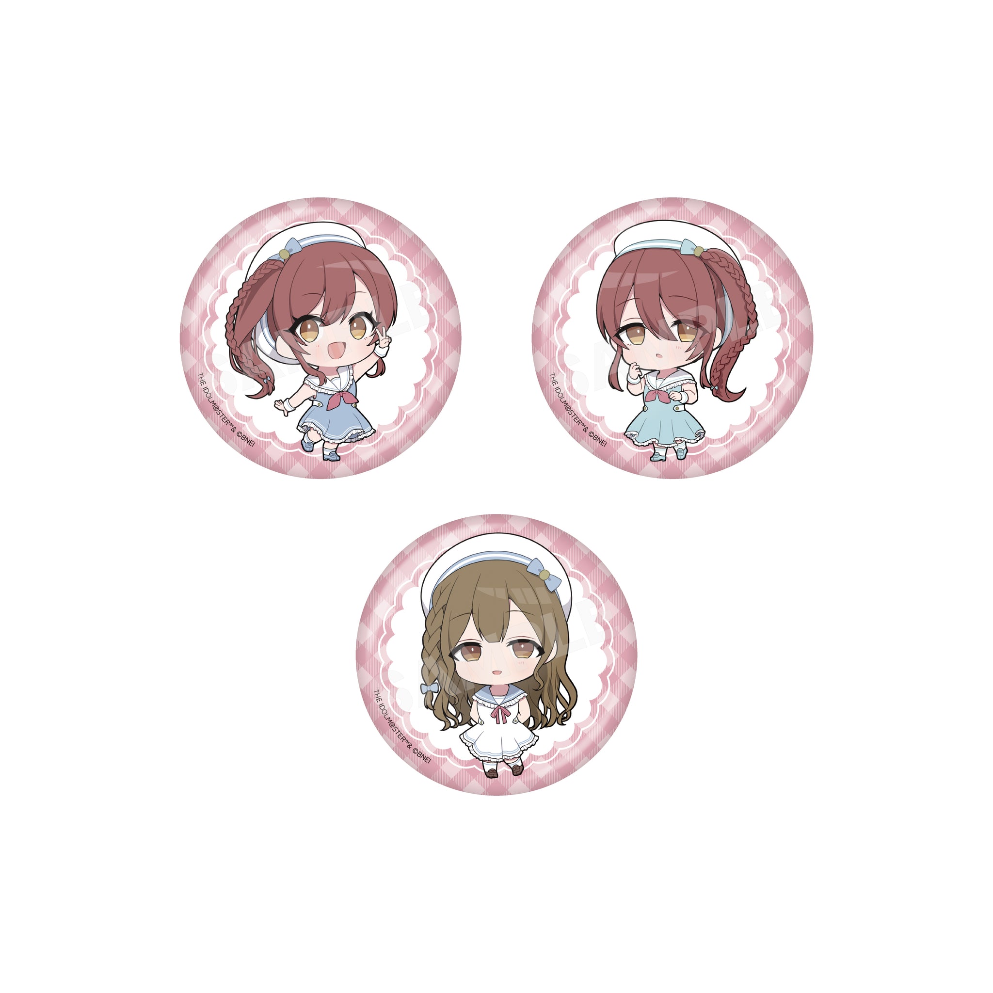 アイドルマスター シャイニーカラーズ パステルマリンルックver. 缶バッジ /01 BOXB 全10種 画像 3 | AniSmile