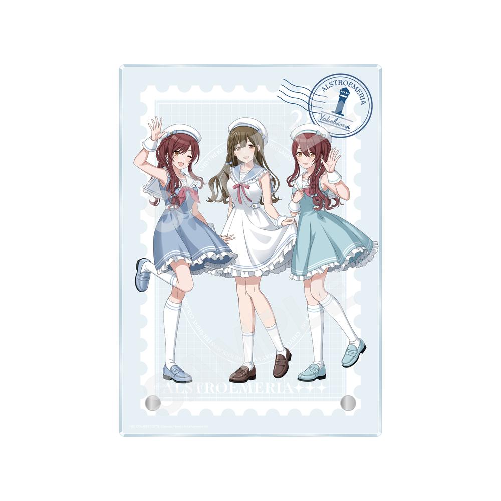 アイドルマスター シャイニーカラーズ パステルマリンルックver. アクリルボード -技- /01 ALSTROEMERIA - 公式商品画像 | AniSmile