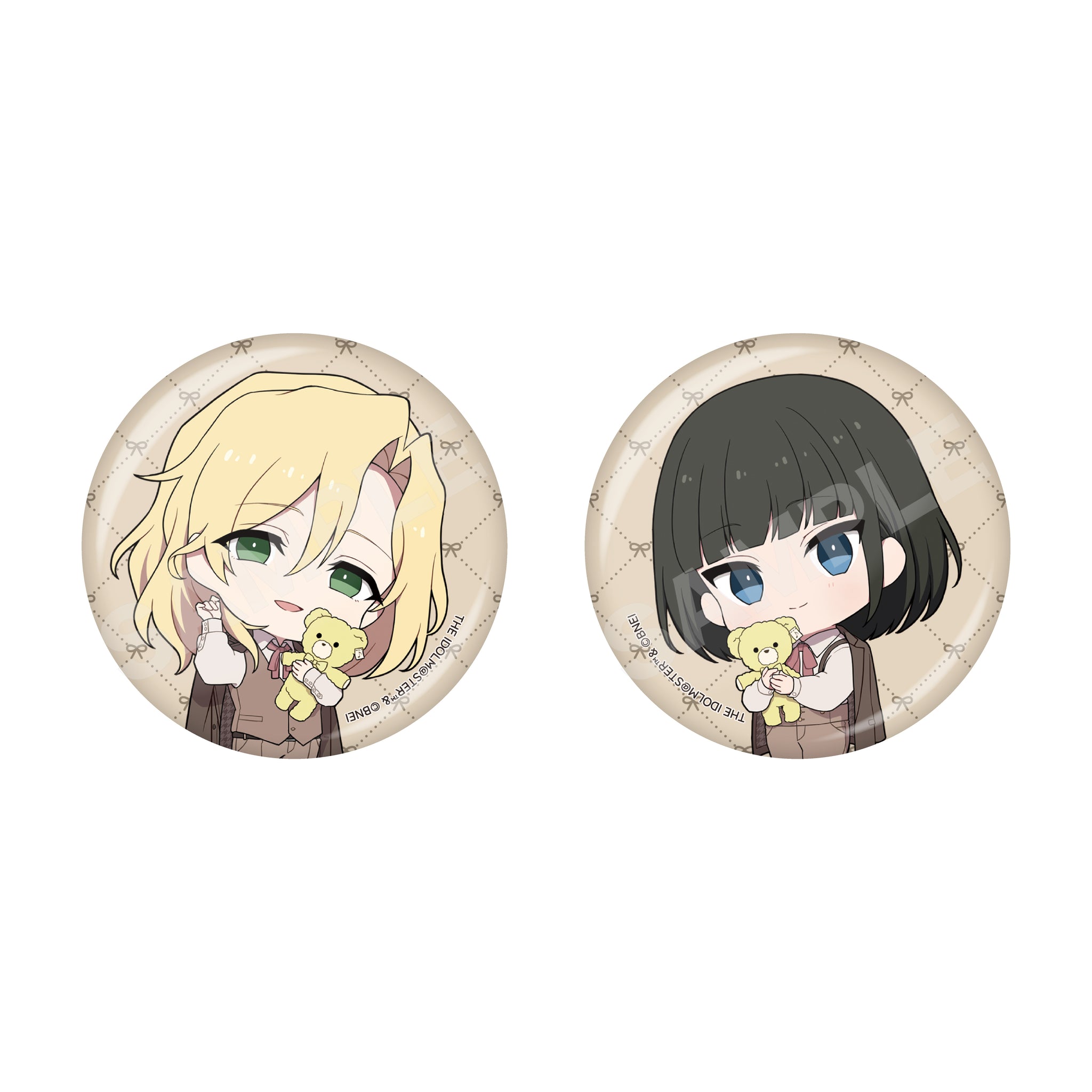 アイドルマスター SideM Teddy's Collection 缶バッジ 全8種(ミニキャラ) 画像 2 | AniSmile