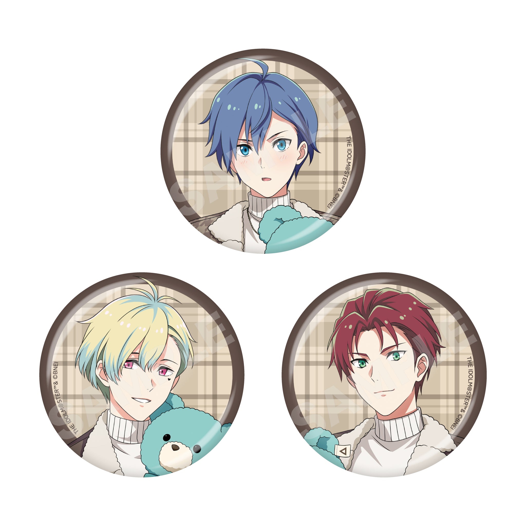 アイドルマスター SideM Teddy's Collection 缶バッジ 全8種 画像 4 | AniSmile
