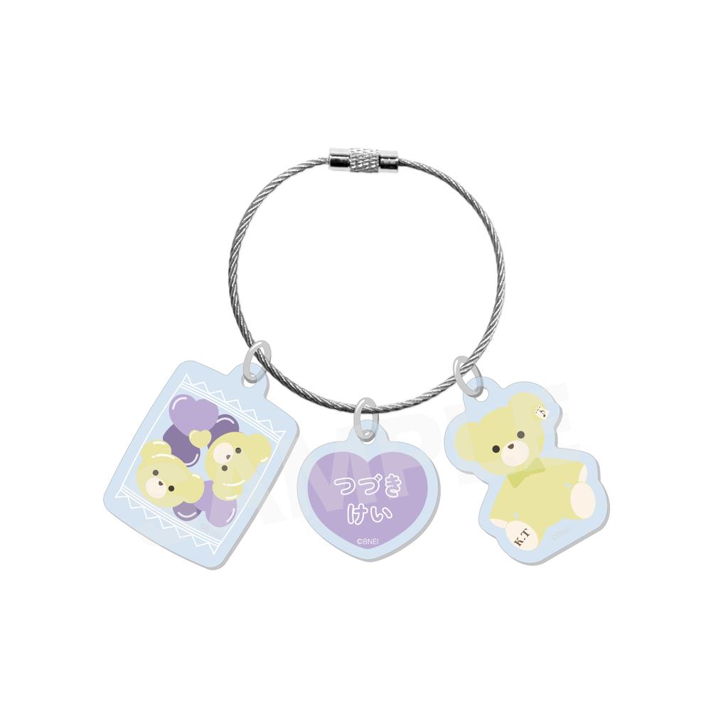 アイドルマスター SideM Teddy's Collection ワイヤー3連アクリルチャーム /01 都築圭 - 公式商品画像 | AniSmile