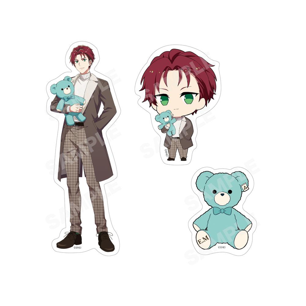 アイドルマスター SideM Teddy's Collection ステッカー(3枚セット) /08 眉見鋭心 - 公式商品画像 | AniSmile