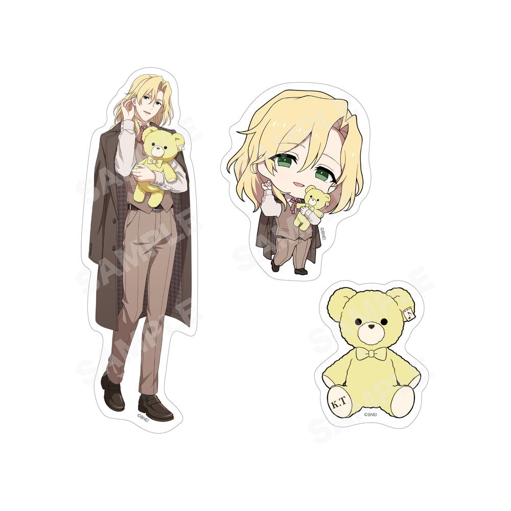 アイドルマスター SideM Teddy's Collection ステッカー(3枚セット) /01 都築圭 - 公式商品画像 | AniSmile
