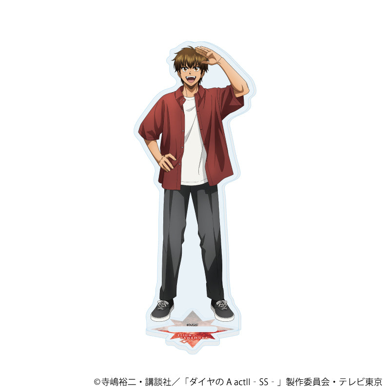 アクリルキーホルダー「TVアニメ『ダイヤのA actⅡ -Second Season-』」09/結城 将司(ぽてぬいアート) 画像 2 | AniSmile