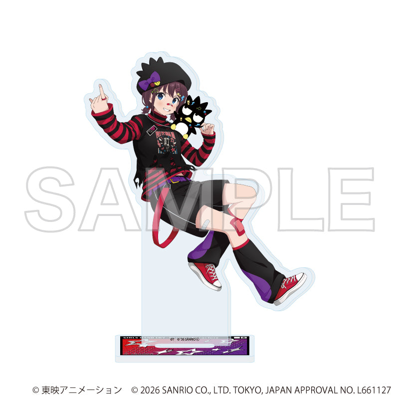 アクリルスタンド「ガールズバンドクライ×サンリオキャラクターズ」28/井芹 仁菜×バッドばつ丸(コラボイラスト) 画像 4 | AniSmile