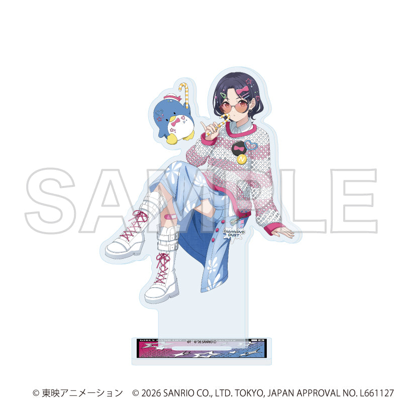 アクリルスタンド「ガールズバンドクライ×サンリオキャラクターズ」25/ナナ×タキシードサム(コラボイラスト) - 公式商品画像 | AniSmile