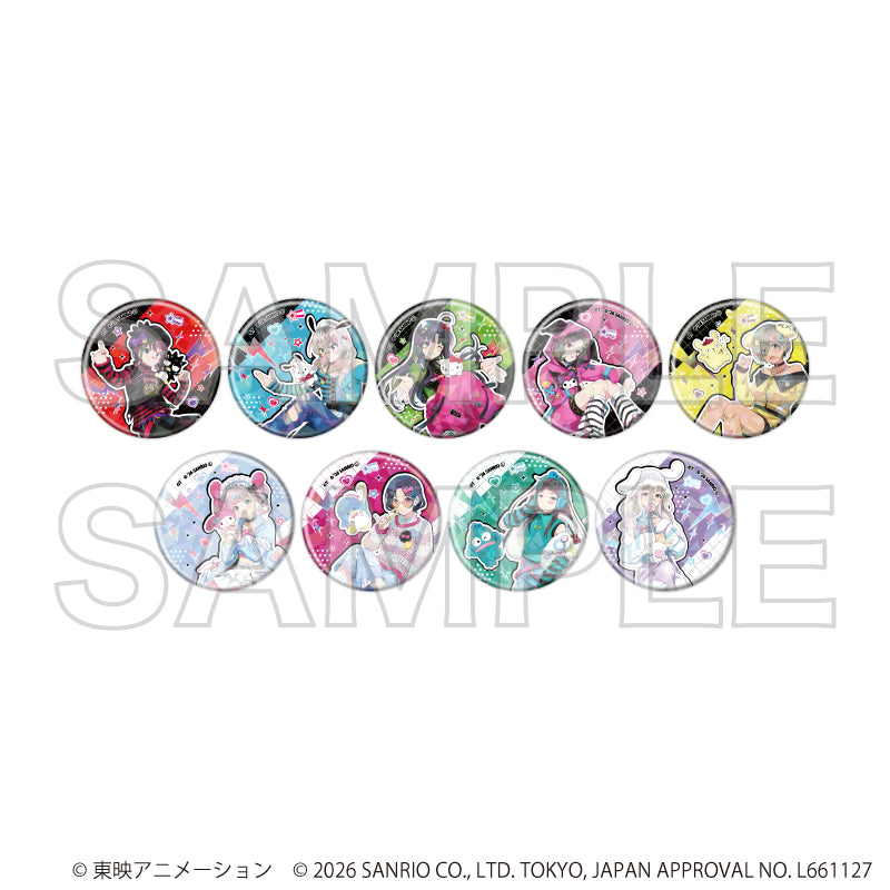 ホログラム缶バッジ(57mm)「ガールズバンドクライ×サンリオキャラクターズ」03/ブラインド(全9種)(コラボイラスト) - 公式商品画像 | AniSmile