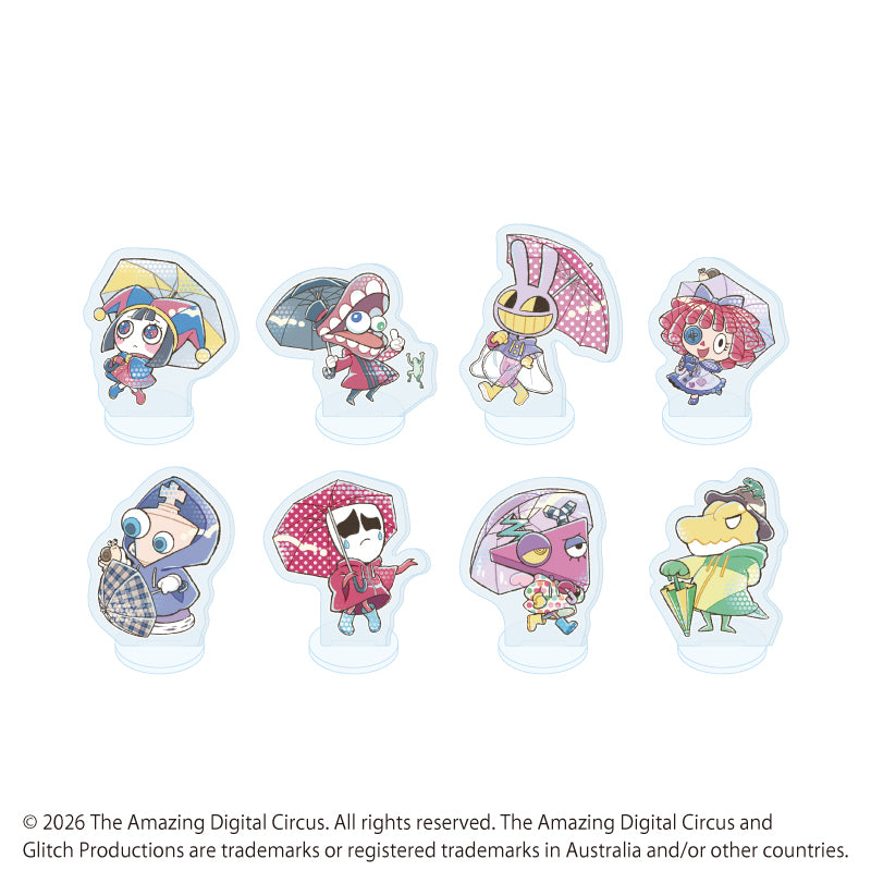 アクリルぷちスタンド「アメイジング・デジタル・サーカス」03/雨ver. ブラインド(全8種)(POP Artイラスト) - 公式商品画像 | AniSmile