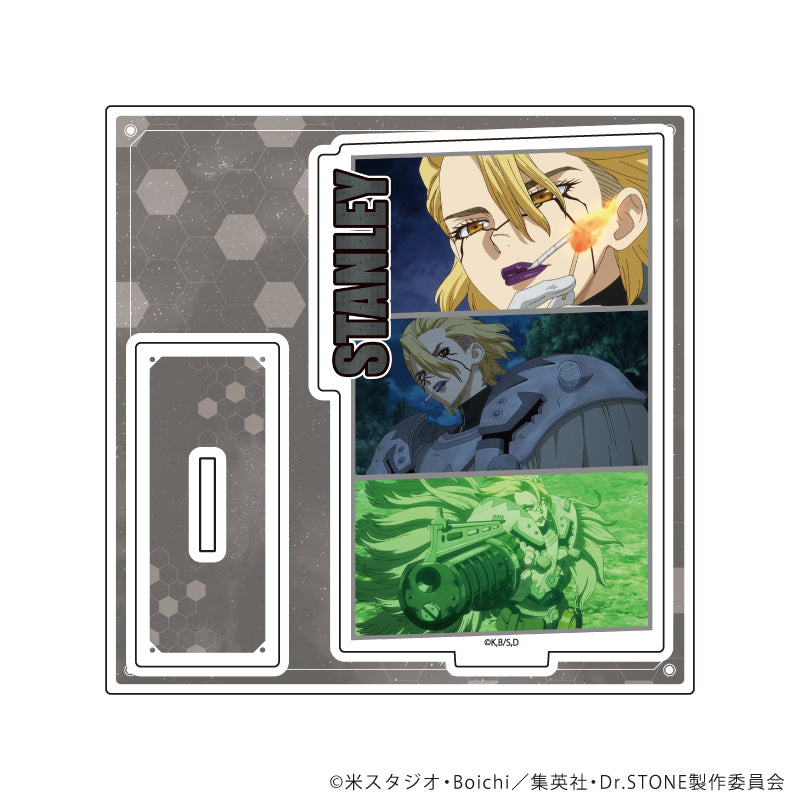 アクリルスタンドプレート「Dr.STONE」38/スタンリー・スナイダー(場面写イラスト) - 公式商品画像 | AniSmile