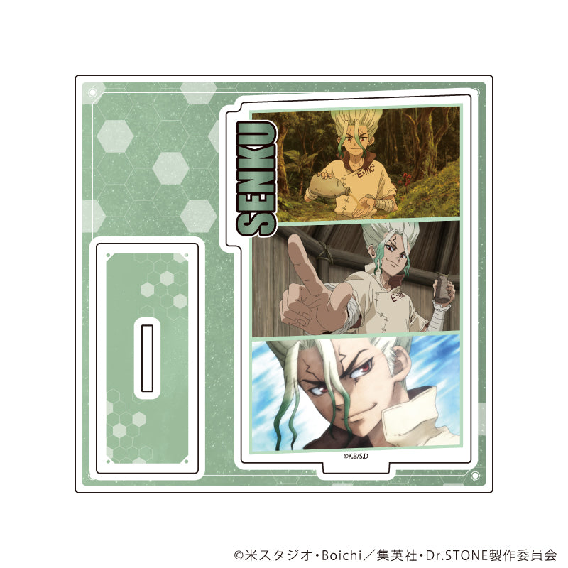 アクリルスタンドプレート「Dr.STONE」34/石神千空(場面写イラスト) - 公式商品画像 | AniSmile