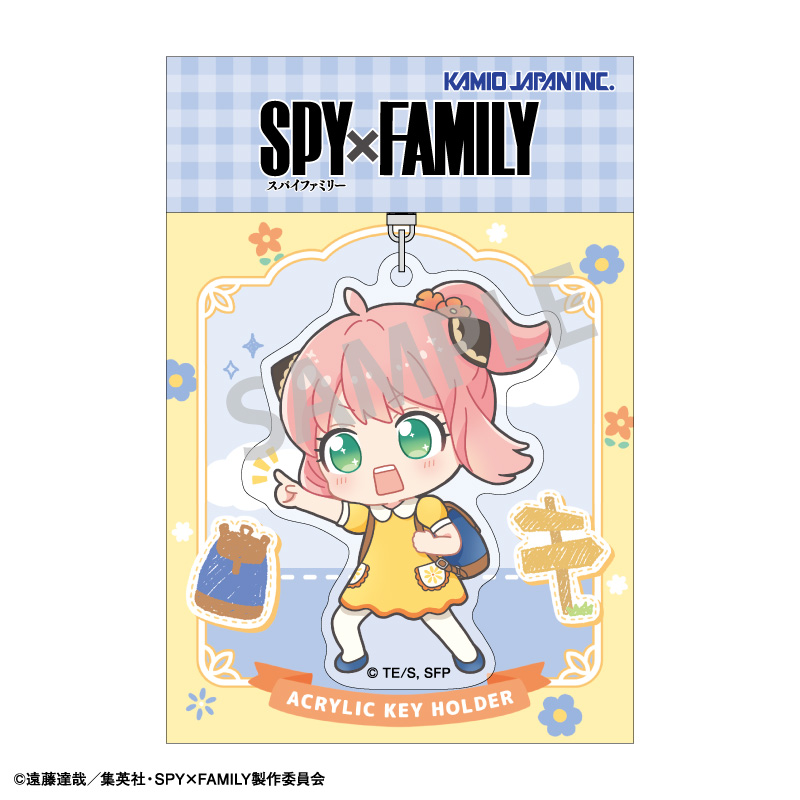 TVアニメ『SPY×FAMILY』 アクリルキーホルダー しゅっぱつ/春のおでけけ 描き起こし 画像 4 | AniSmile