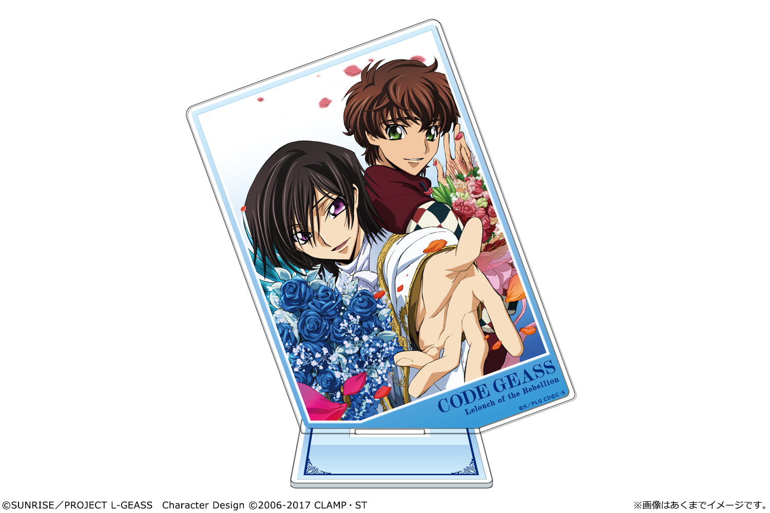 コードギアス 反逆のルルーシュ アクリルパネルスタンド 02 ルルーシュ&スザクB 画像 2 | AniSmile