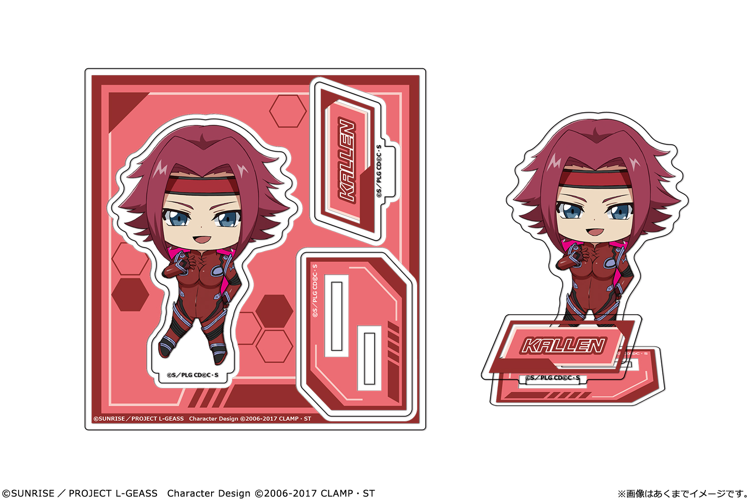 コードギアス 反逆のルルーシュ アクリルフィギュアmini 06 カレン 画像 2 | AniSmile