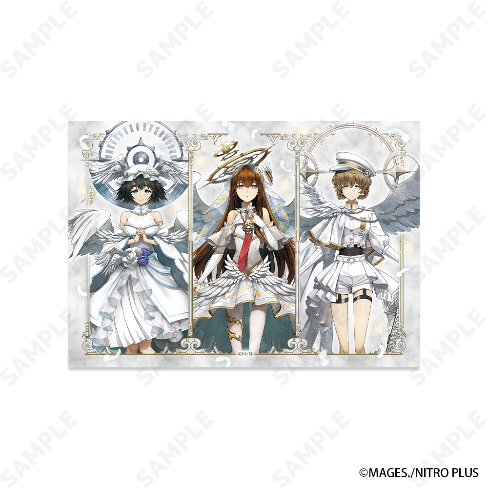 STEINS;GATE クリアファイル&ブロマイドセット 4.集合 画像 2 | AniSmile