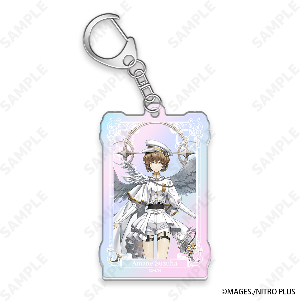 STEINS;GATE オーロラアクリルキーホルダー 3.阿万音 鈴羽 - 公式商品画像 | AniSmile