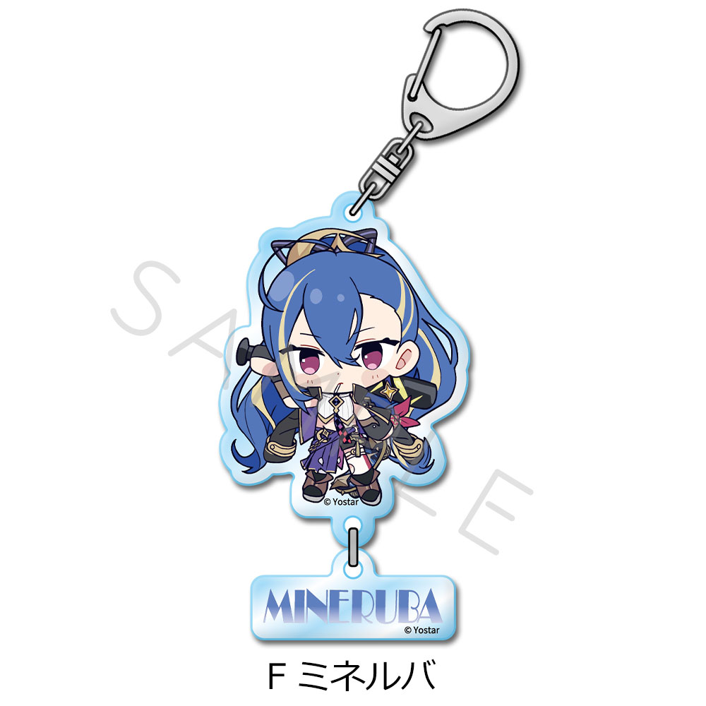 「ステラソラ」 アクリルキーホルダー F(ミネルバ) - 公式商品画像 | AniSmile