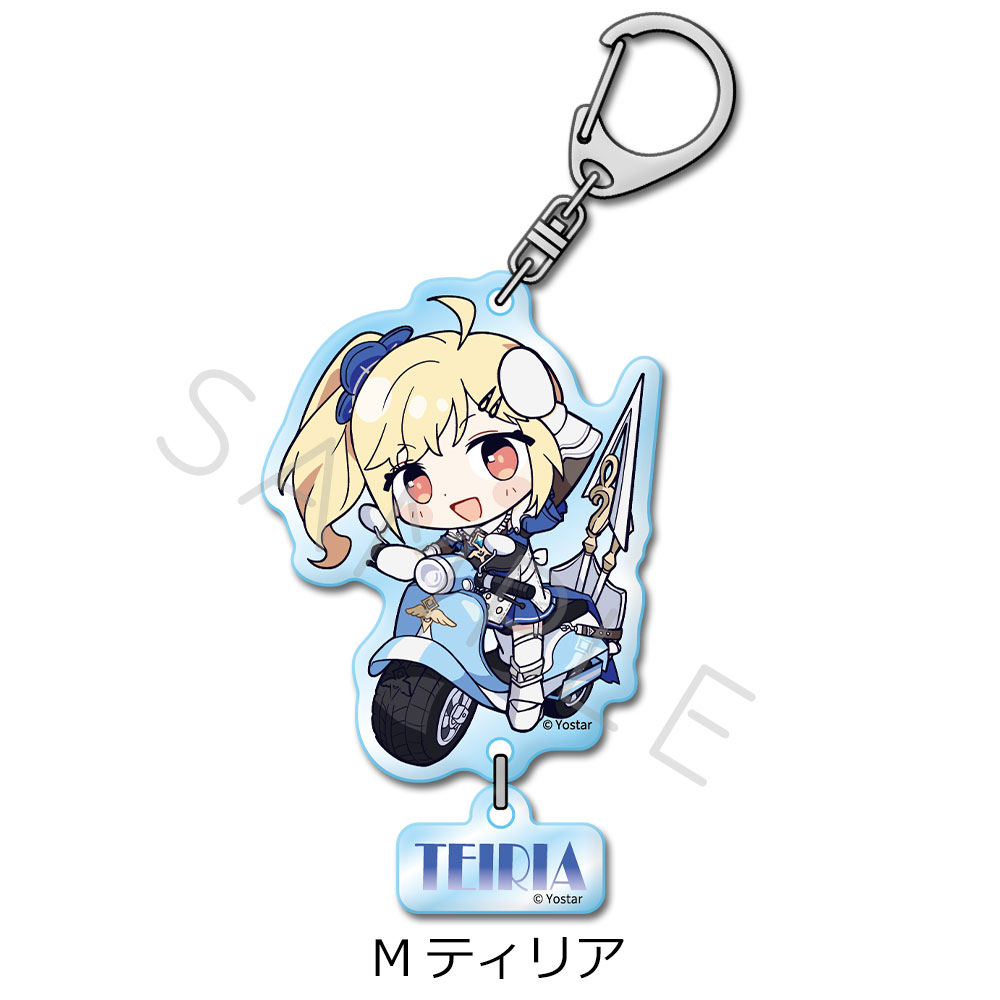 「ステラソラ」 アクリルキーホルダー M(ティリア) - 公式商品画像 | AniSmile