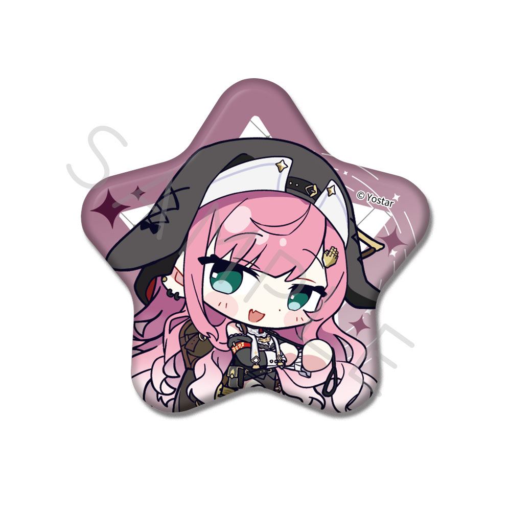 「ステラソラ」 星型缶バッジ L(グレイ) - 公式商品画像 | AniSmile