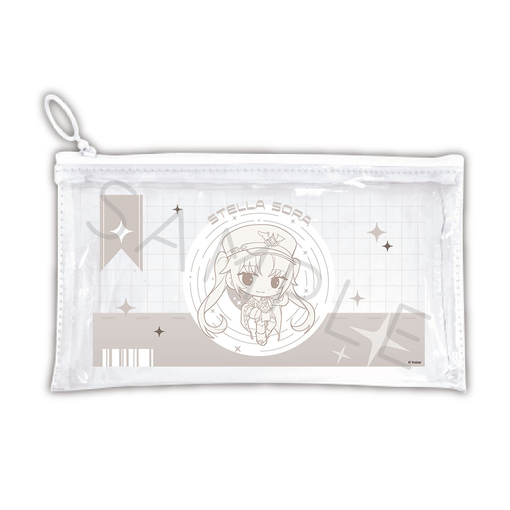 「ステラソラ」 フラットクリアポーチ K(ラール) - 公式商品画像 | AniSmile