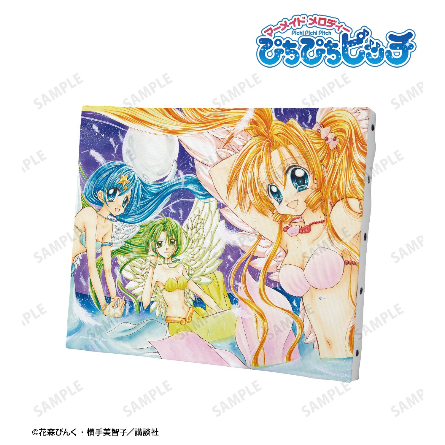 ぴちぴちピッチ 七海 るちあ&宝生 波音&洞院 リナ キャンバスボード 画像 5 | AniSmile
