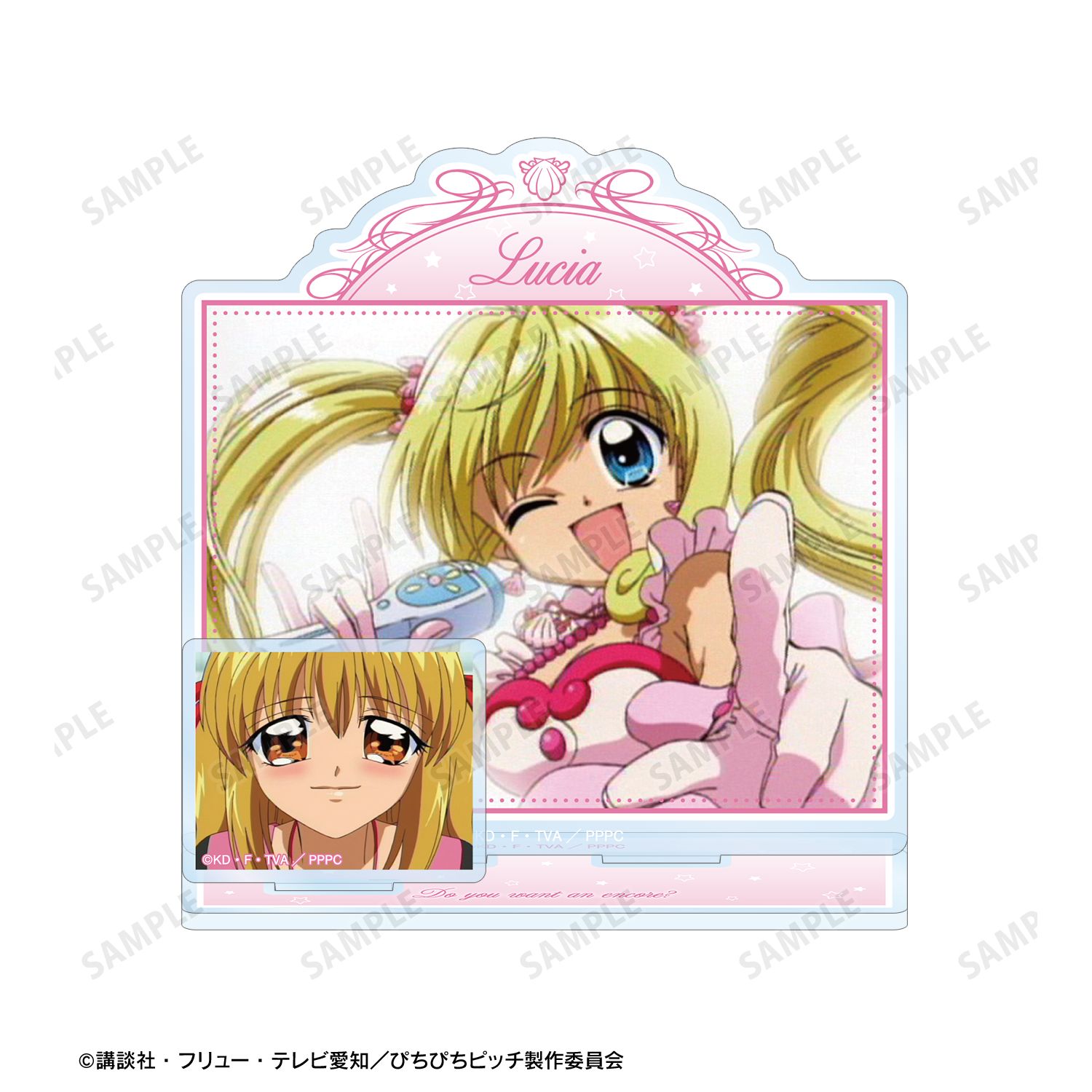 アニメ「ぴちぴちピッチ」 七海 るちあ 場面写パーツ付きBIGアクリルスタンド 画像 3 | AniSmile
