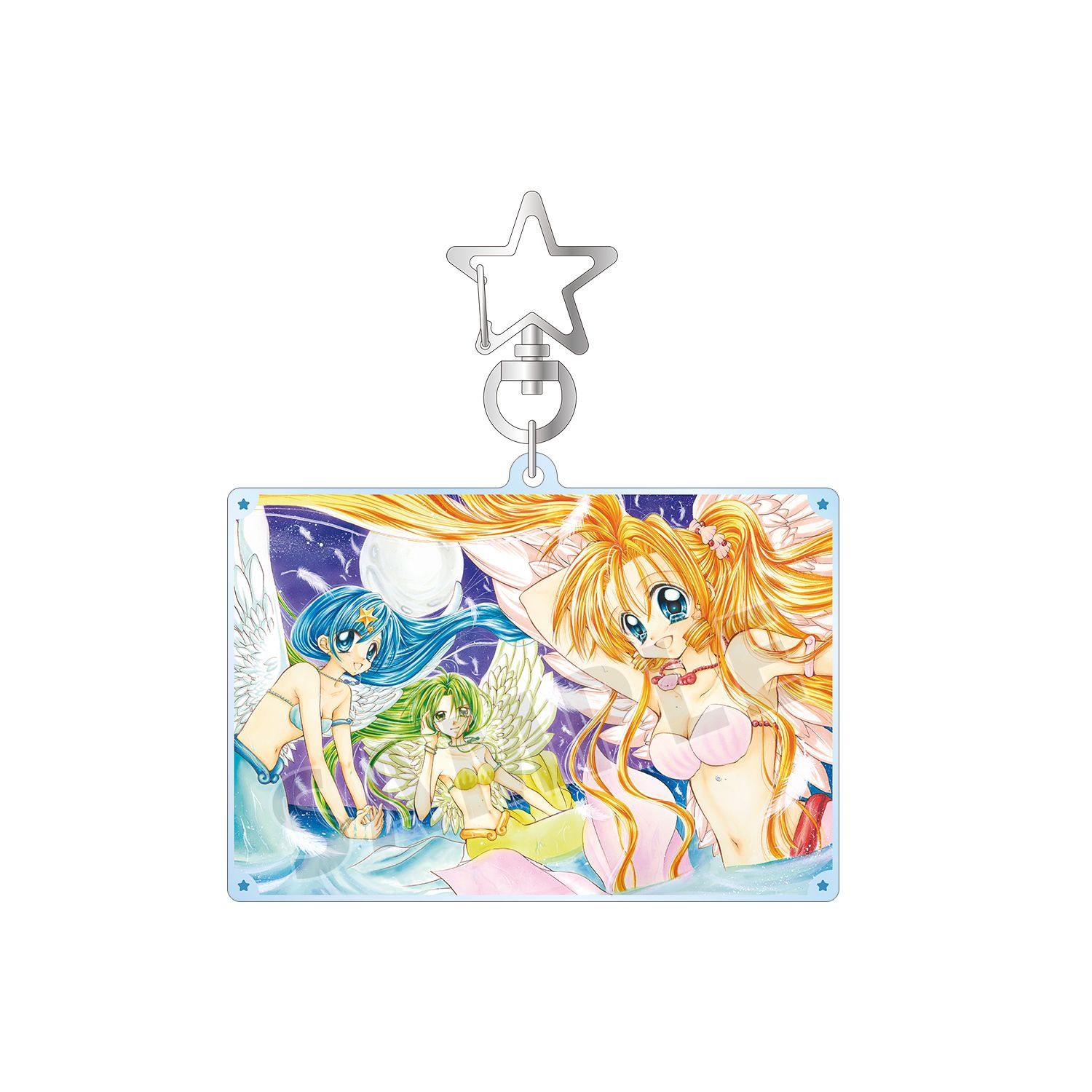 ぴちぴちピッチ 七海 るちあ&宝生 波音&洞院 リナ BIGアクリルキーホルダー 画像 5 | AniSmile