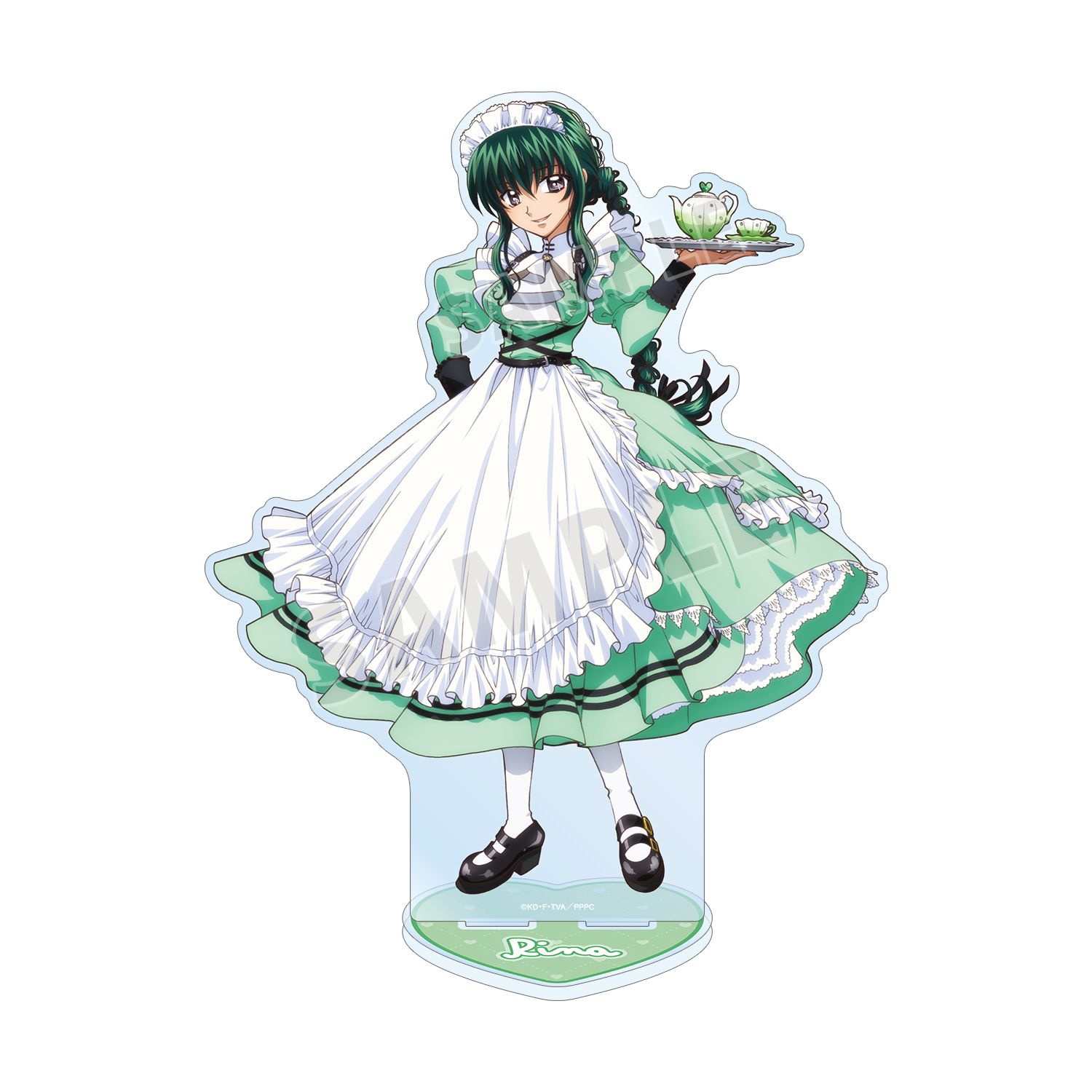 アニメ「ぴちぴちピッチ」 描き下ろし 洞院 リナ メイドver. 特大アクリルスタンド 画像 6 | AniSmile