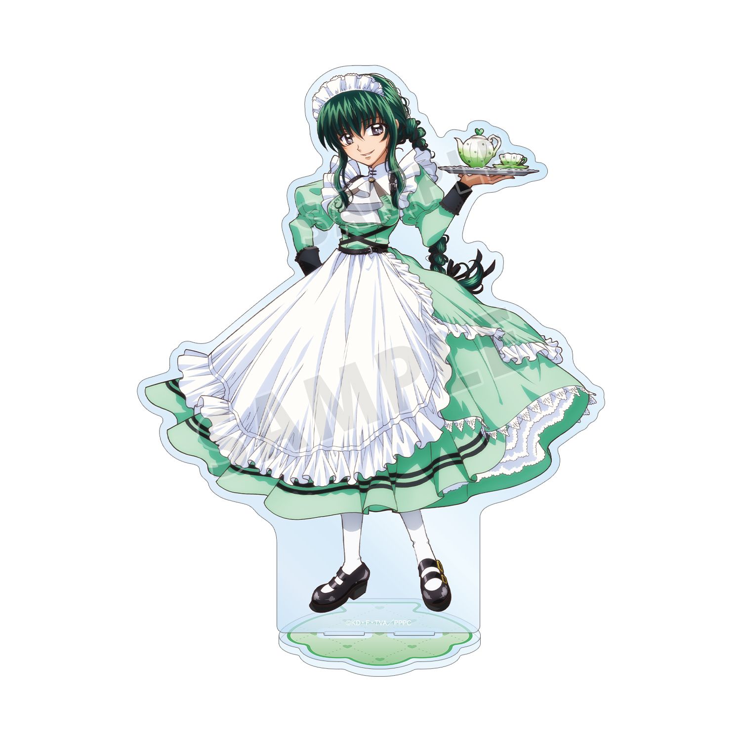 アニメ「ぴちぴちピッチ」 描き下ろし 洞院 リナ メイドver. BIGアクリルスタンド 画像 5 | AniSmile