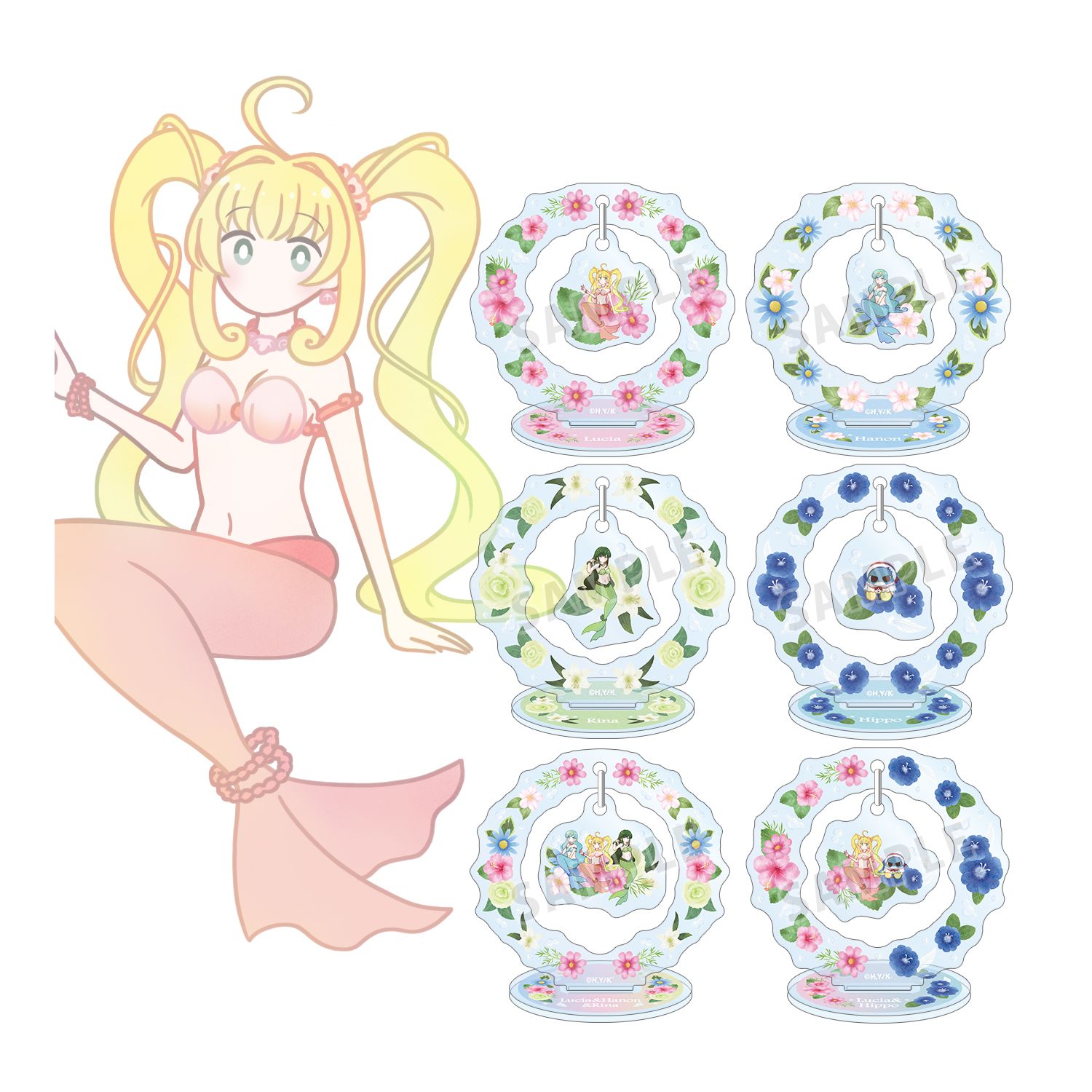 ぴちぴちピッチ トレーディング Botania ゆらゆらアクリルスタンド(単位/単品) 画像 3 | AniSmile