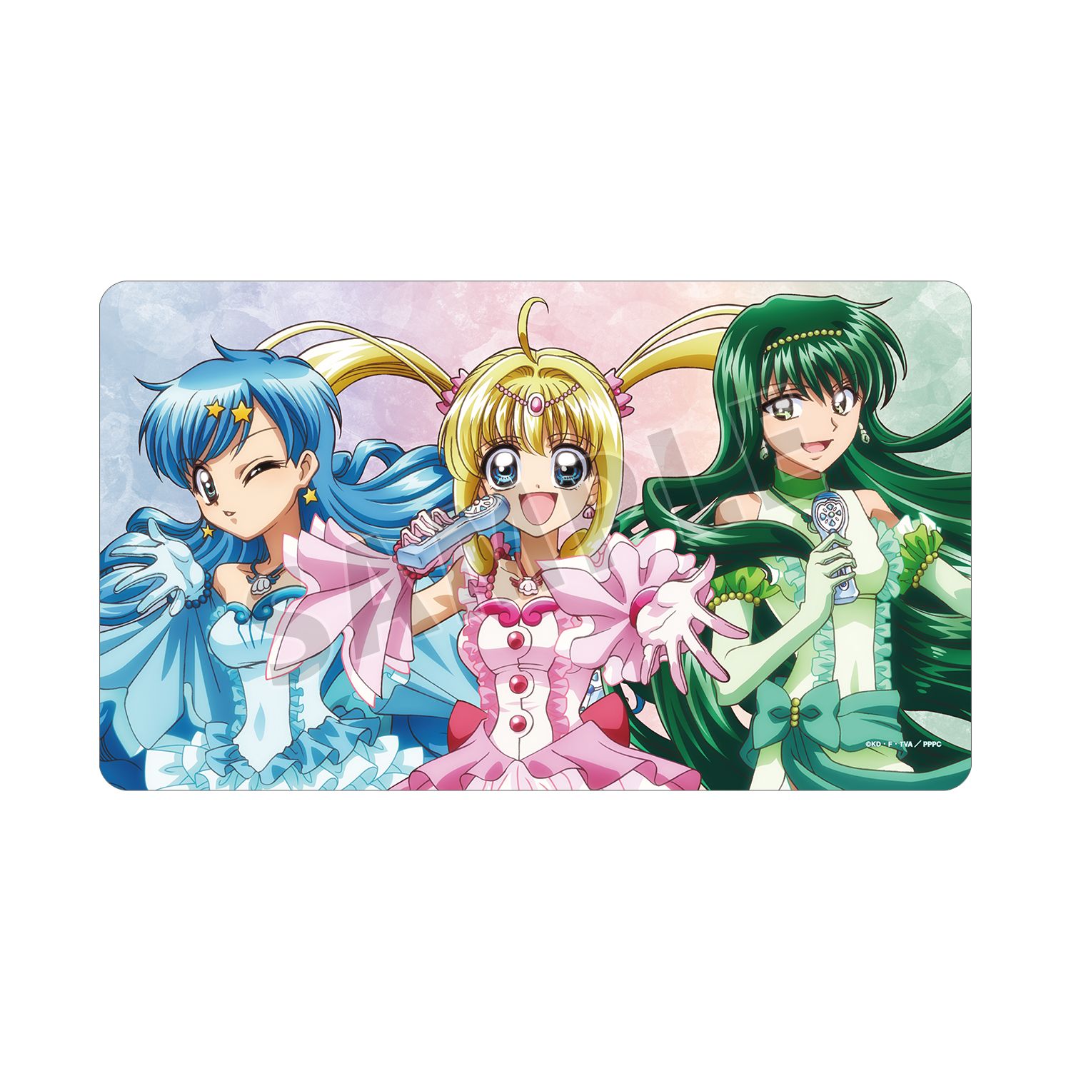 アニメ「ぴちぴちピッチ」 描き下ろしイラスト 20th Anniversary ver. マルチデスクマット 画像 4 | AniSmile