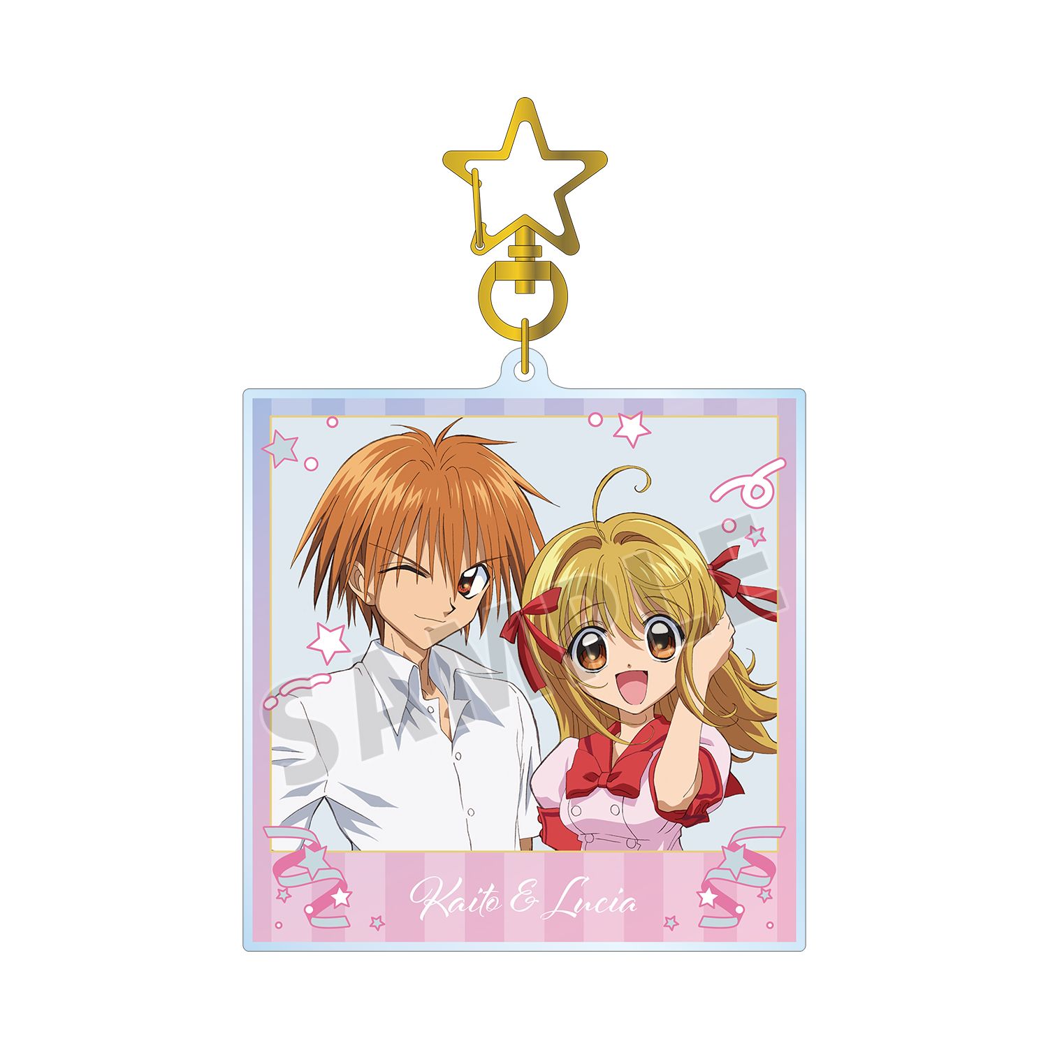 アニメ「ぴちぴちピッチ」 七海 るちあ&堂本 海斗 BIGアクリルキーホルダー 画像 5 | AniSmile