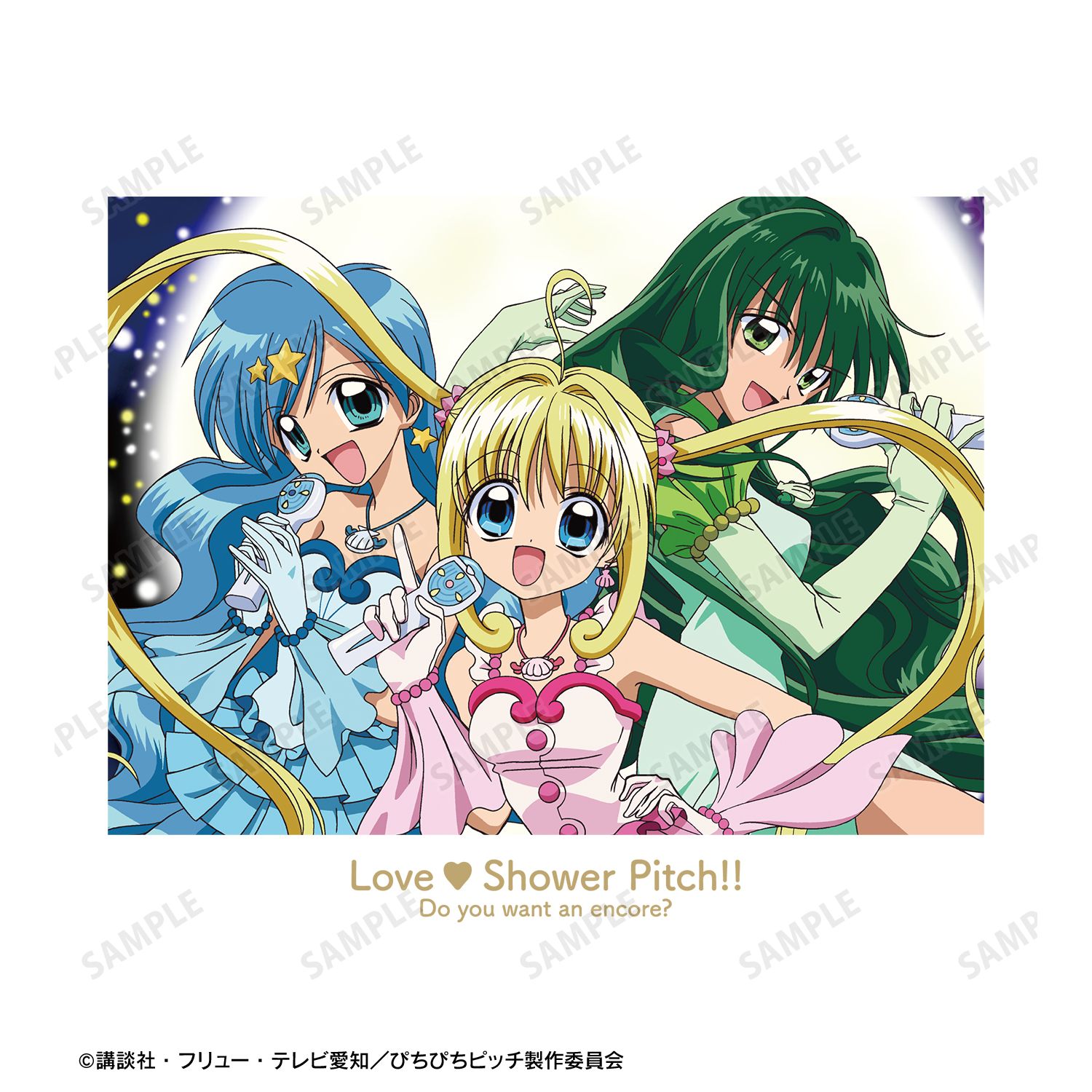 アニメ「ぴちぴちピッチ」 るちあ&波音&リナ トレーナーレディース(サイズ/XXL) 画像 5 | AniSmile
