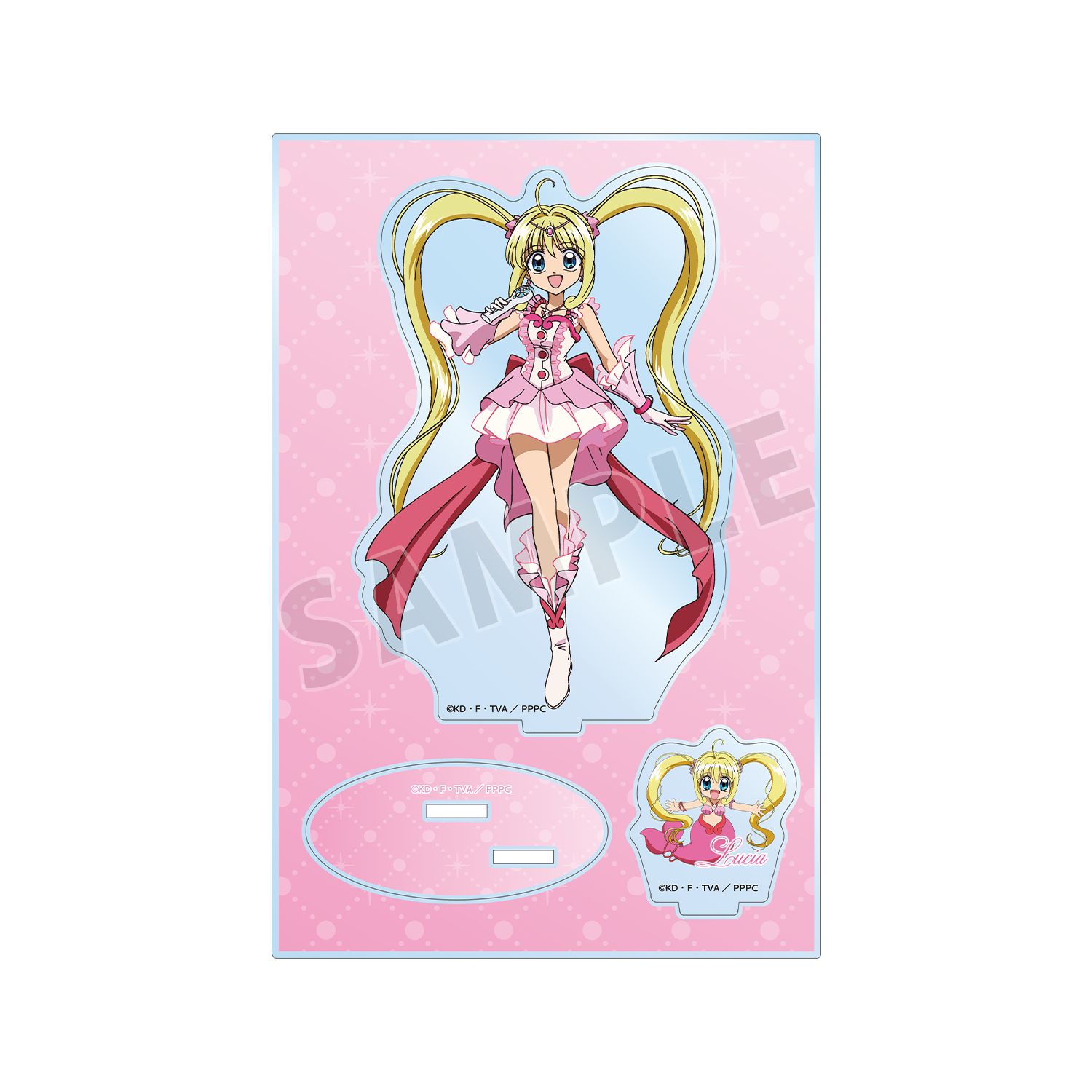 アニメ「ぴちぴちピッチ」 るちあ パーツ付きBIGアクリルスタンド vol.3 画像 5 | AniSmile