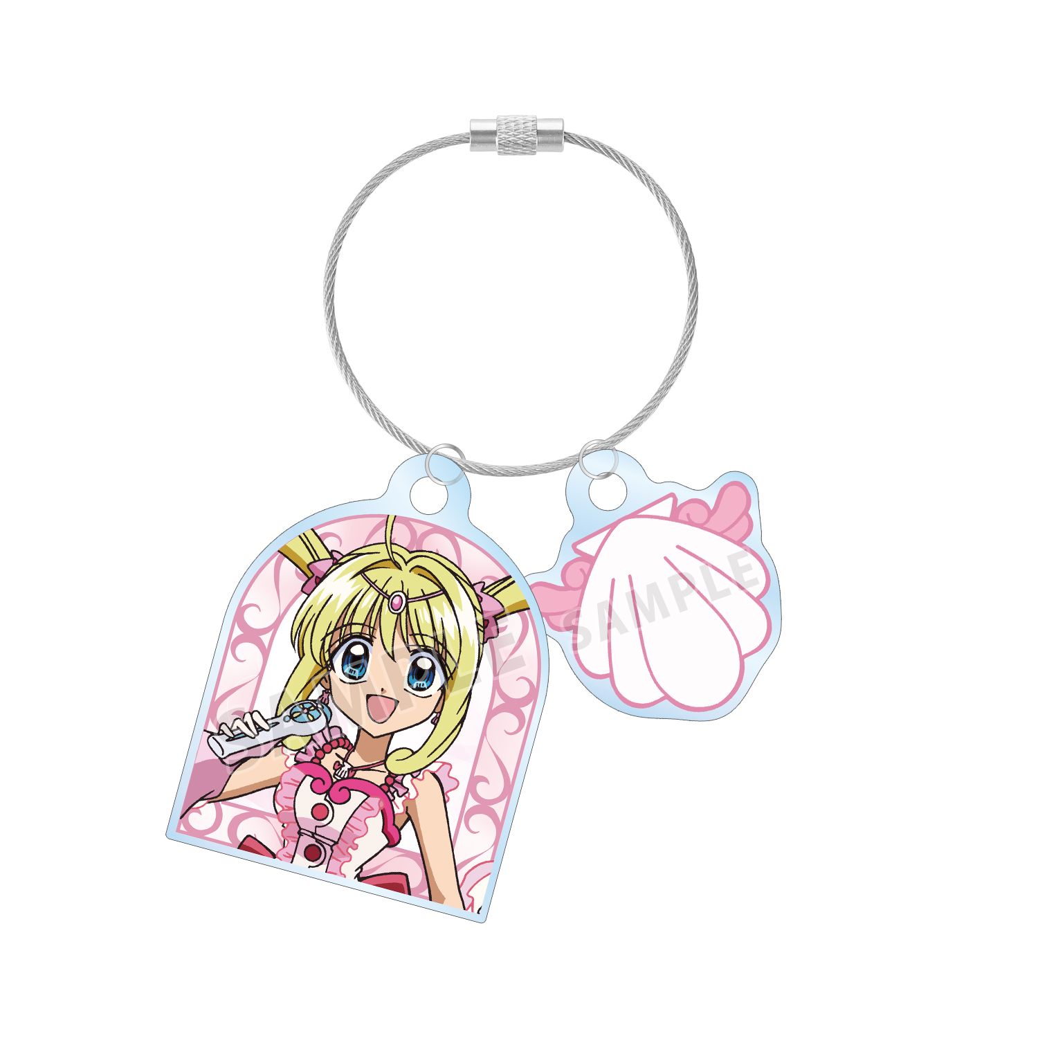アニメ「ぴちぴちピッチ」 るちあ 2連ワイヤーアクリルキーホルダー 画像 5 | AniSmile