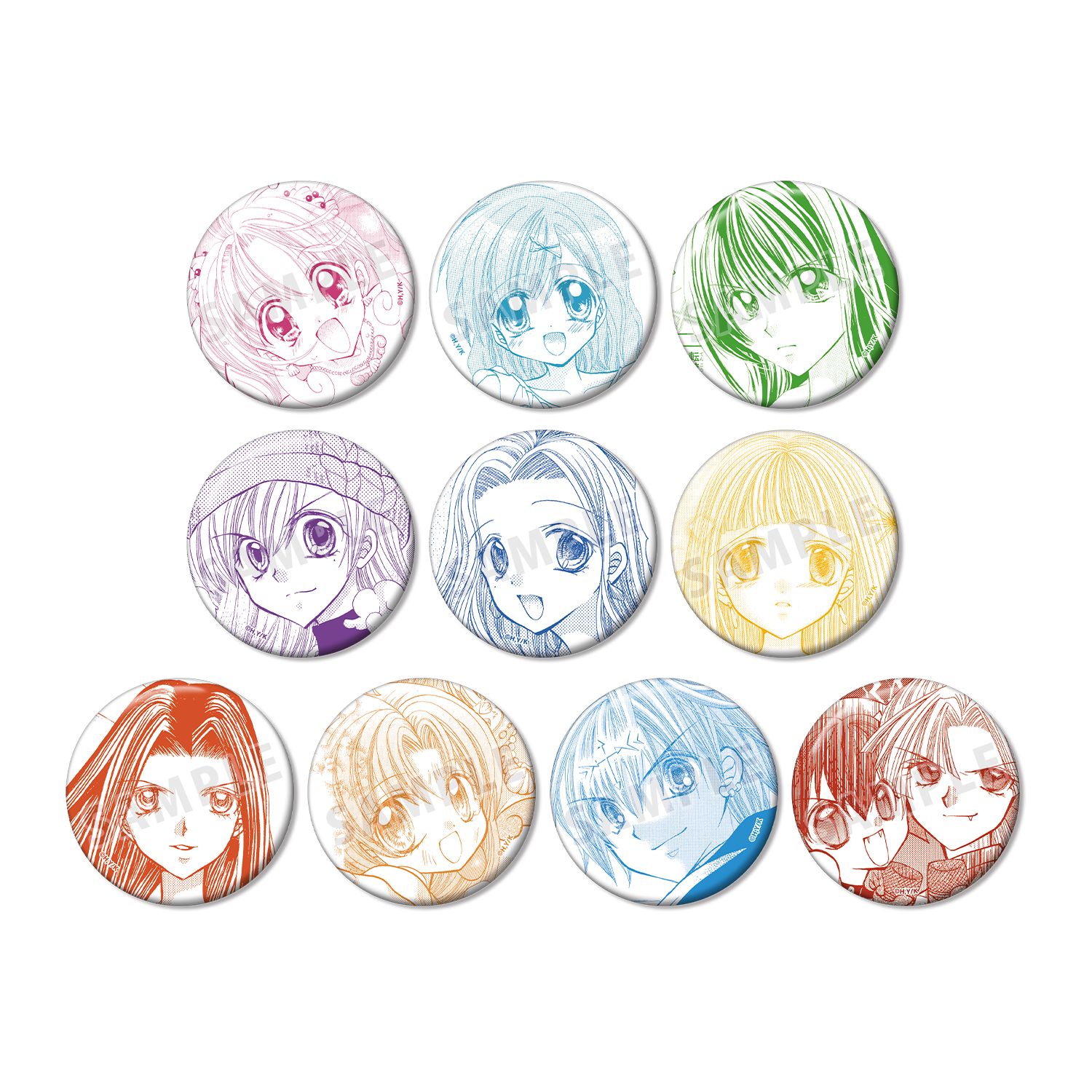 ぴちぴちピッチ トレーディング原作コマ缶バッジ vol.3(単位/単品) 画像 3 | AniSmile