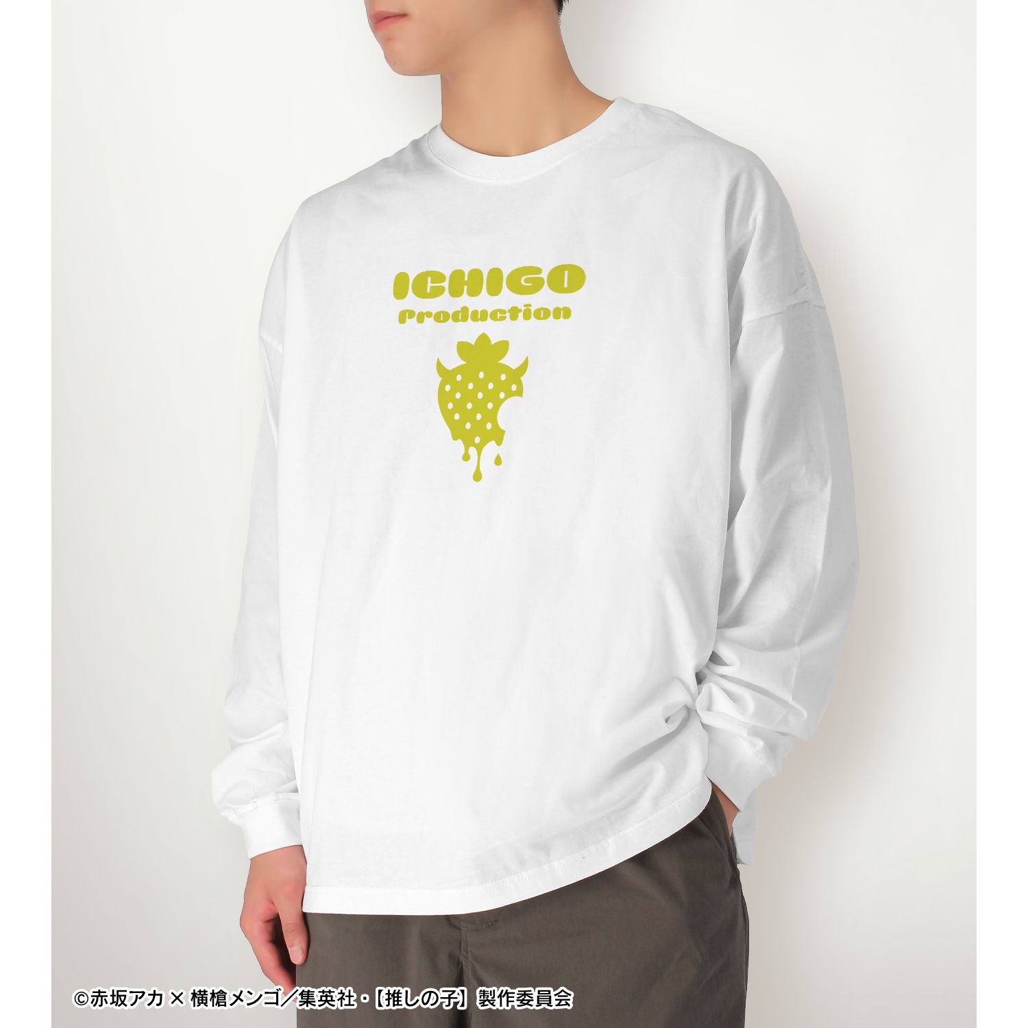 【推しの子】描き下ろし MEMちょ ショッピングver. 着用BIGシルエットロングTシャツユニセックス(サイズ/XL) 画像 6 | AniSmile