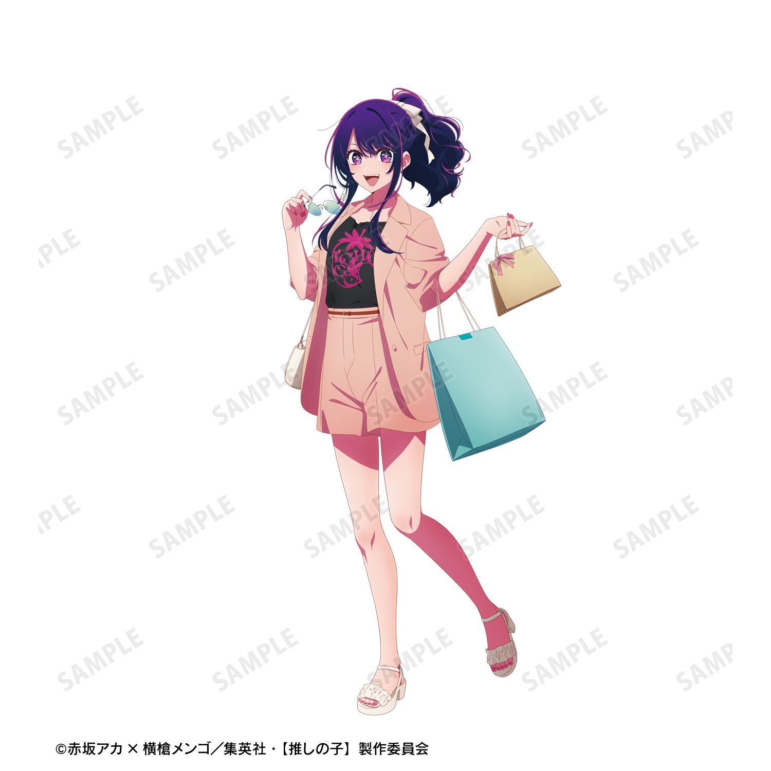 【推しの子】描き下ろし アイ ショッピングver. 着用Tシャツレディース(サイズ/M) 画像 5 | AniSmile