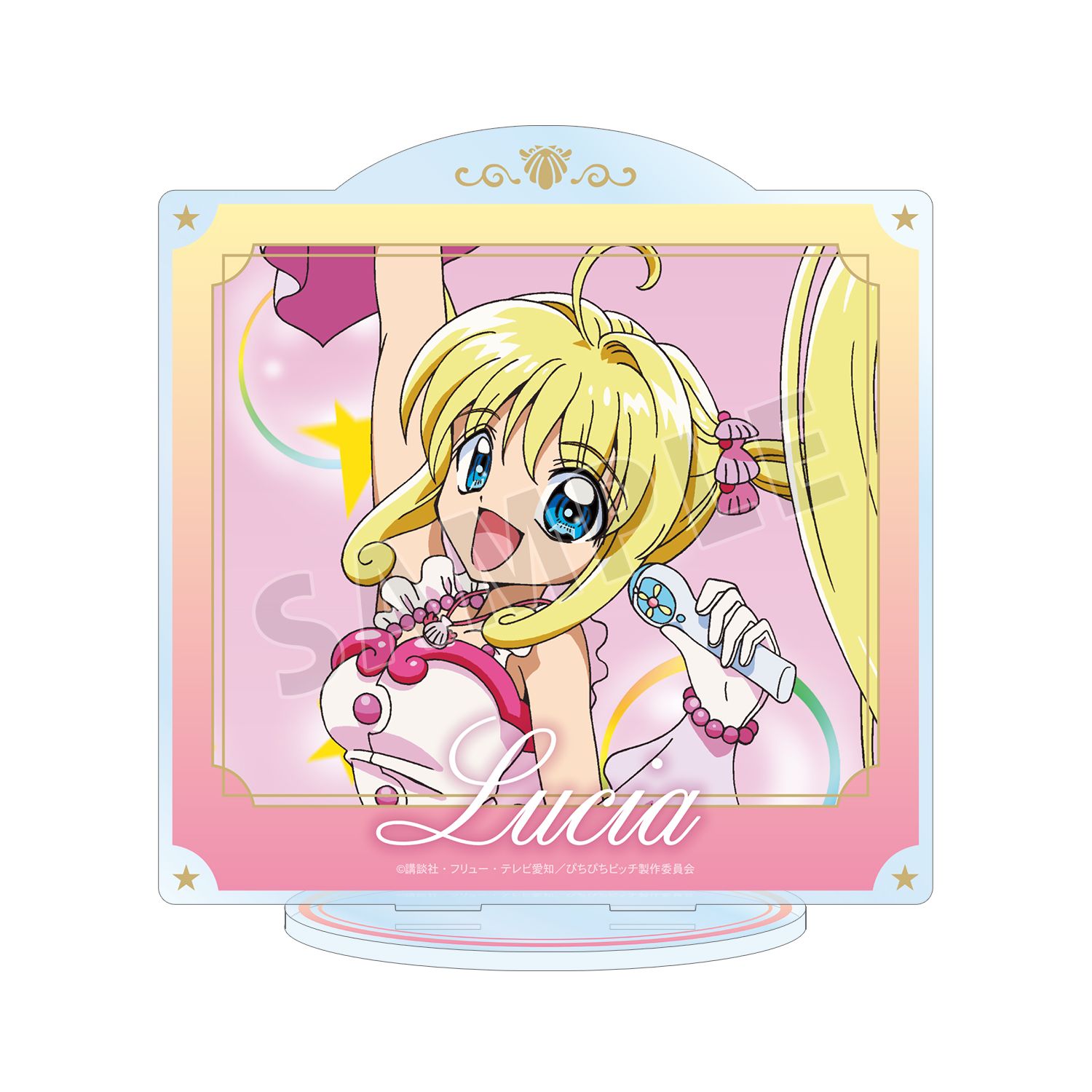 アニメ「ぴちぴちピッチ」 るちあ BIGアクリルスタンド 画像 4 | AniSmile