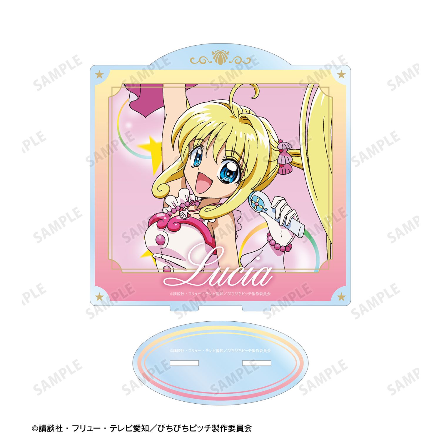アニメ「ぴちぴちピッチ」 るちあ BIGアクリルスタンド 画像 5 | AniSmile