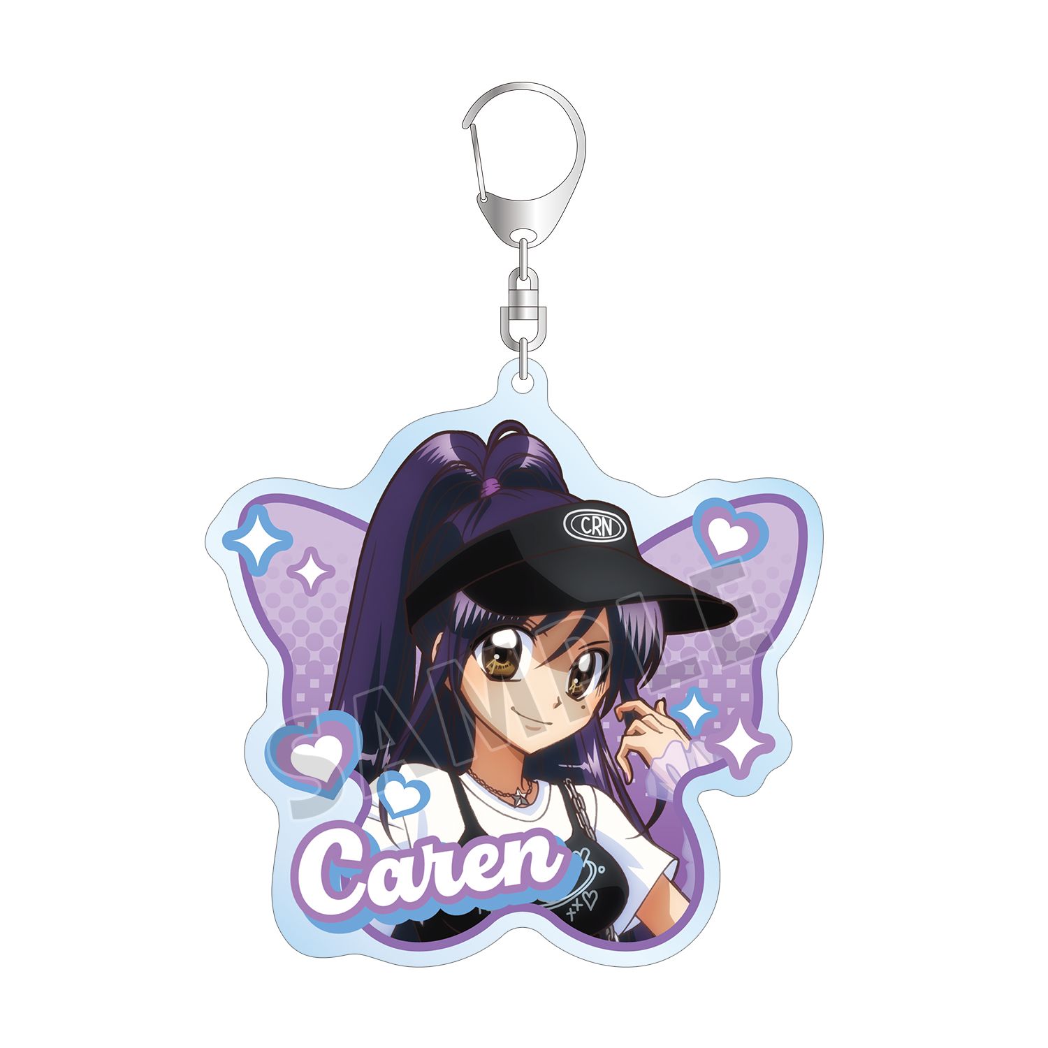アニメ「ぴちぴちピッチ」 描き下ろし かれん Y2Kファッションver. BIGアクリルキーホルダー 画像 3 | AniSmile