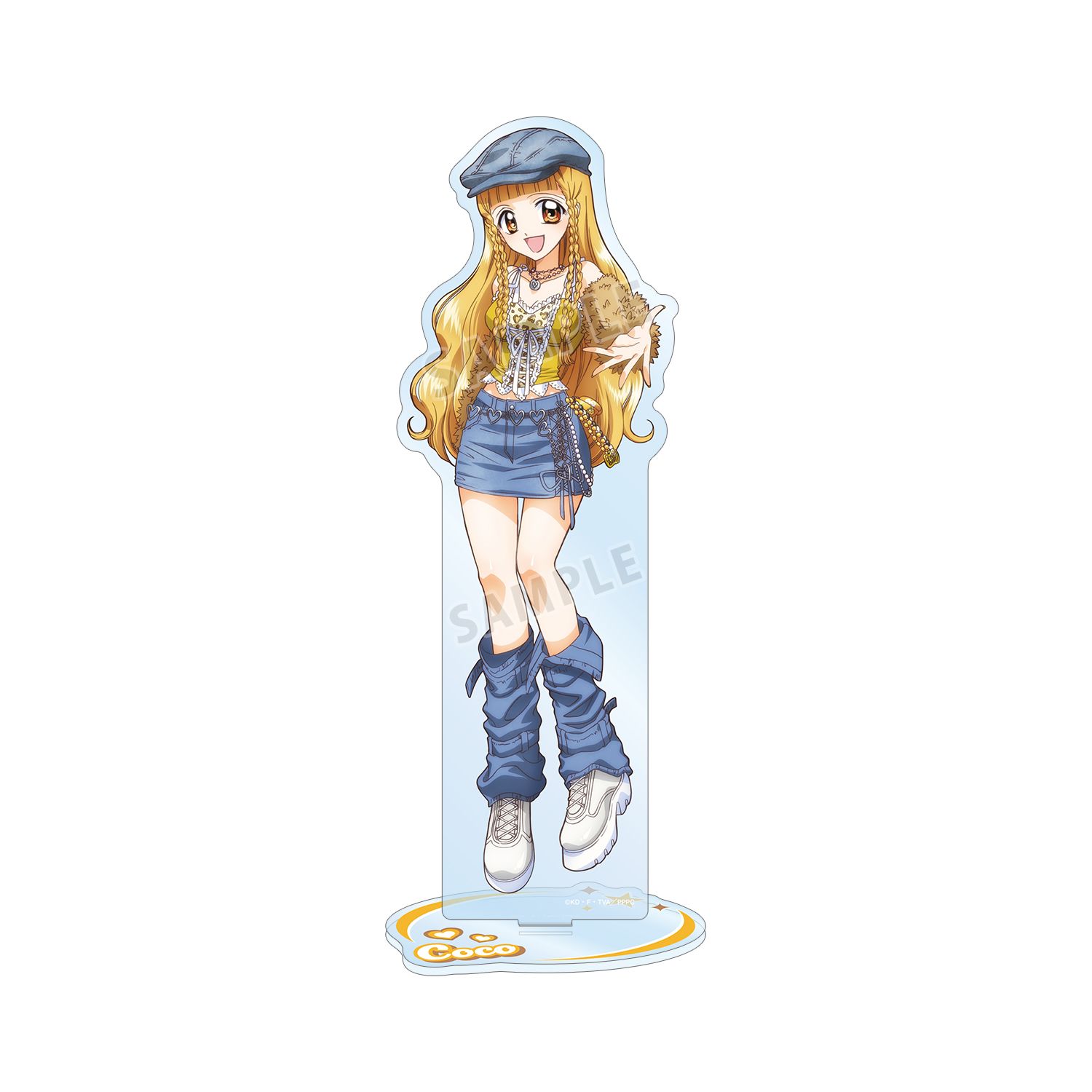 アニメ「ぴちぴちピッチ」 描き下ろし ココ Y2Kファッションver. 特大アクリルスタンド - 公式商品画像 | AniSmile